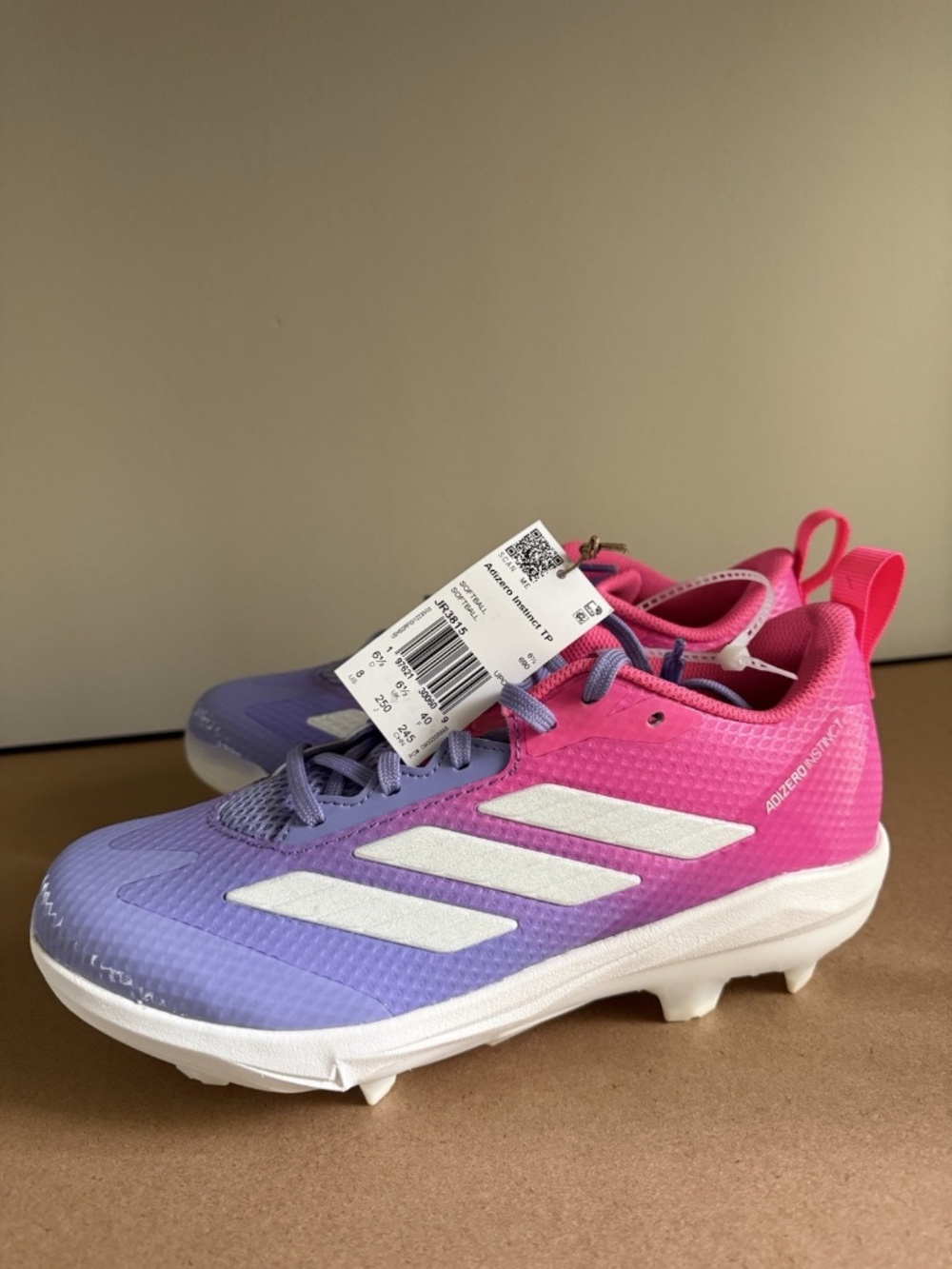 Adidas Adizero TPU Candy Pink Purple Women’s Softball Cleats JR3815 Size US 7.5